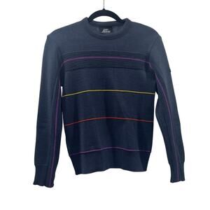 Vintage Lido Sports 100% Wool Ski Sweater – Made in USA- Winter Sweater- Medium